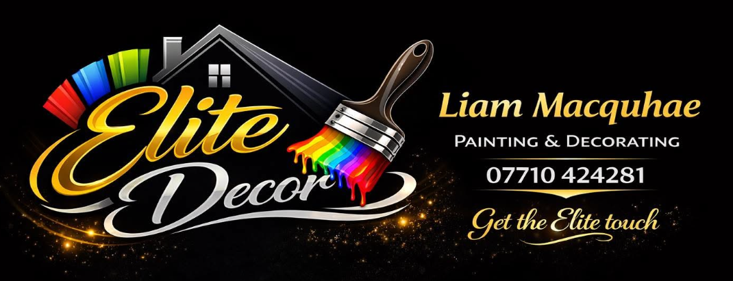 Elite Decor, Liam Macquhae, painting and decorating